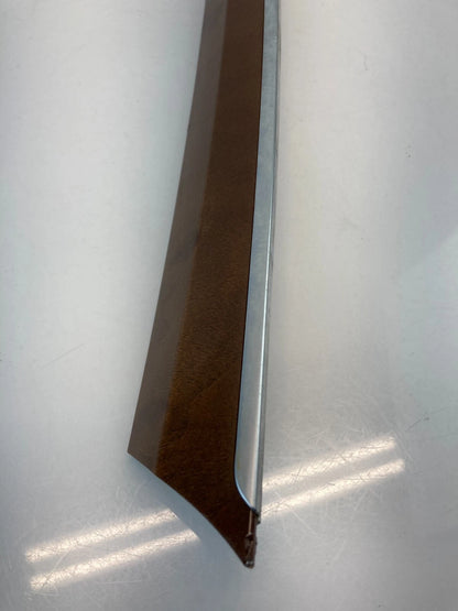 07-15 AUDI Q7 REAR LEFT INNER DOOR PANEL TRIM BEZEL MOLDING WOOD 4L0-867-419