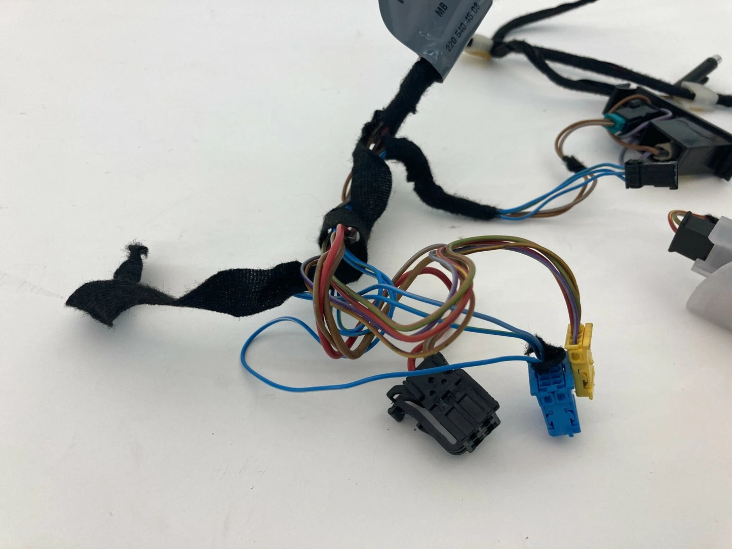2000-2006 MERCEDES-BENZ S500 RR RIGHT PASSENGER DOOR WIRE HARNESS OEM 2205404508