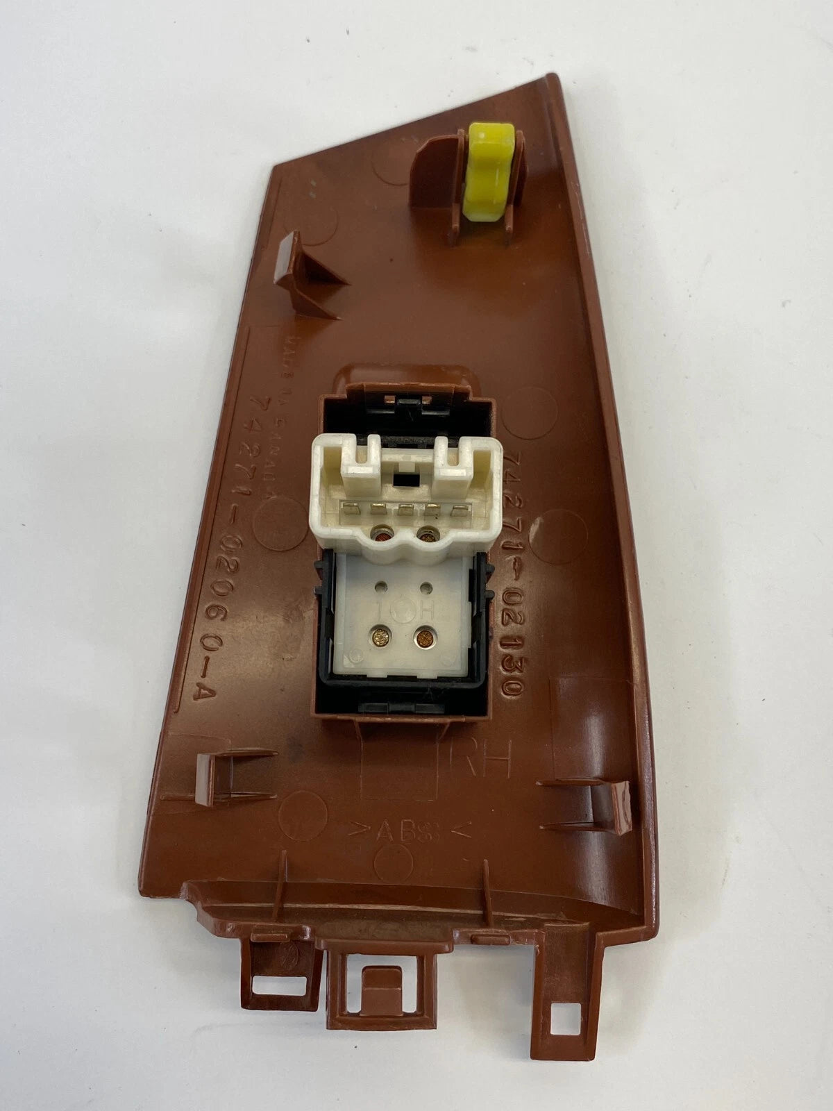 2003-2008 TOYOTA COROLLA REAR RIGHT DOOR WINDOW SWITCH W/ TRIM 74271-02130 OEM
