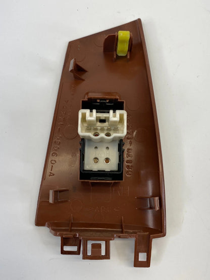 2003-2008 TOYOTA COROLLA REAR RIGHT DOOR WINDOW SWITCH W/ TRIM 74271-02130 OEM