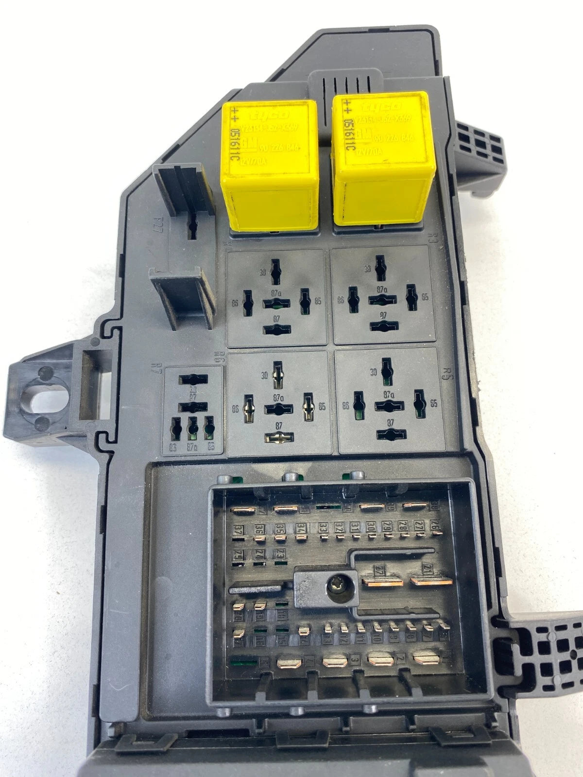 2003-2009 SAAB 9-3 UNDER DASH FUSE RELAY BOX W/ BODY CONTROL MODULE 12757999 OEM