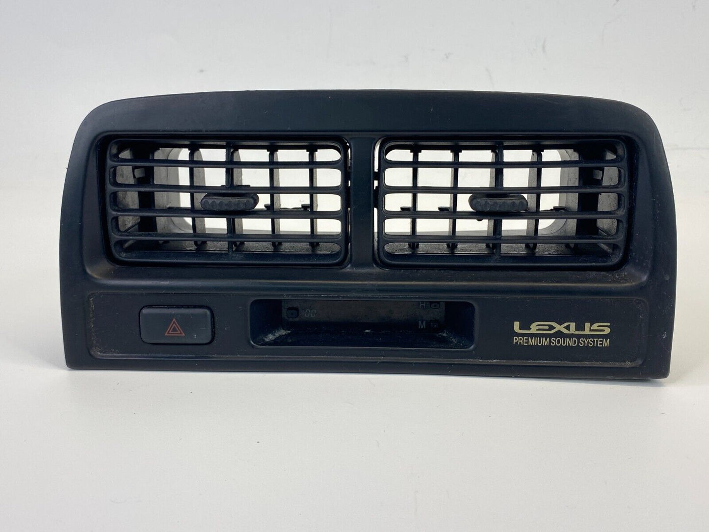 1997-2001 Lexus ES300 Center Dash A/C Air Vents w/ Clock & Hazard Switch OEM