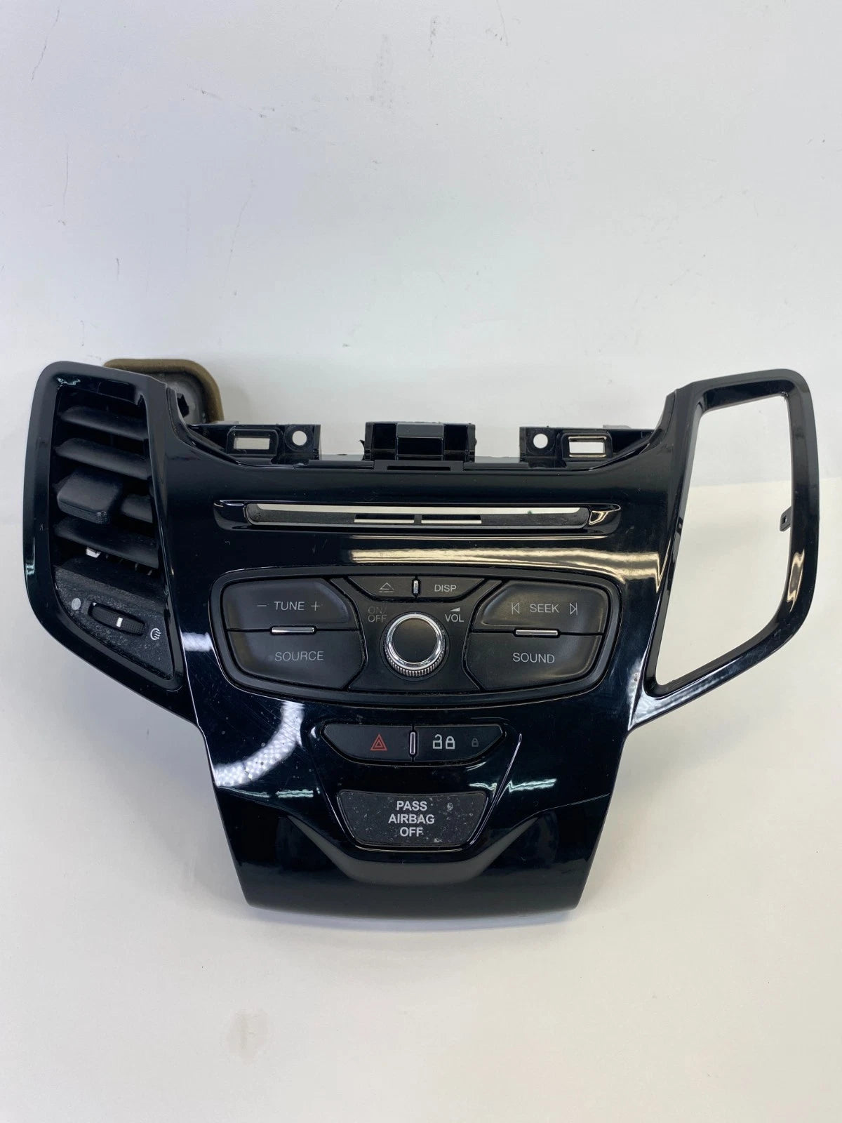 14 15 16 17 18 19 Ford Fiesta Dash Audio Radio Face Control Panel w/Air Vents