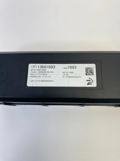 2014 14 CADILLAC ATS HVAC HEATER AC A/C CLIMATE CONTROL MODULE 13591693 OEM