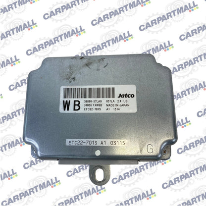 2010-2012 SUZUKI KIZASHI 2.4L TRANSMISSION CONTROL MODULE TCM OEM 38880-57LA0
