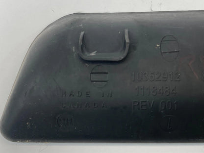 2006-2013 CHEVROLET IMPALA REAR RIGHT PULL HANDLE COVER SCREW CAP TRIM 10352912