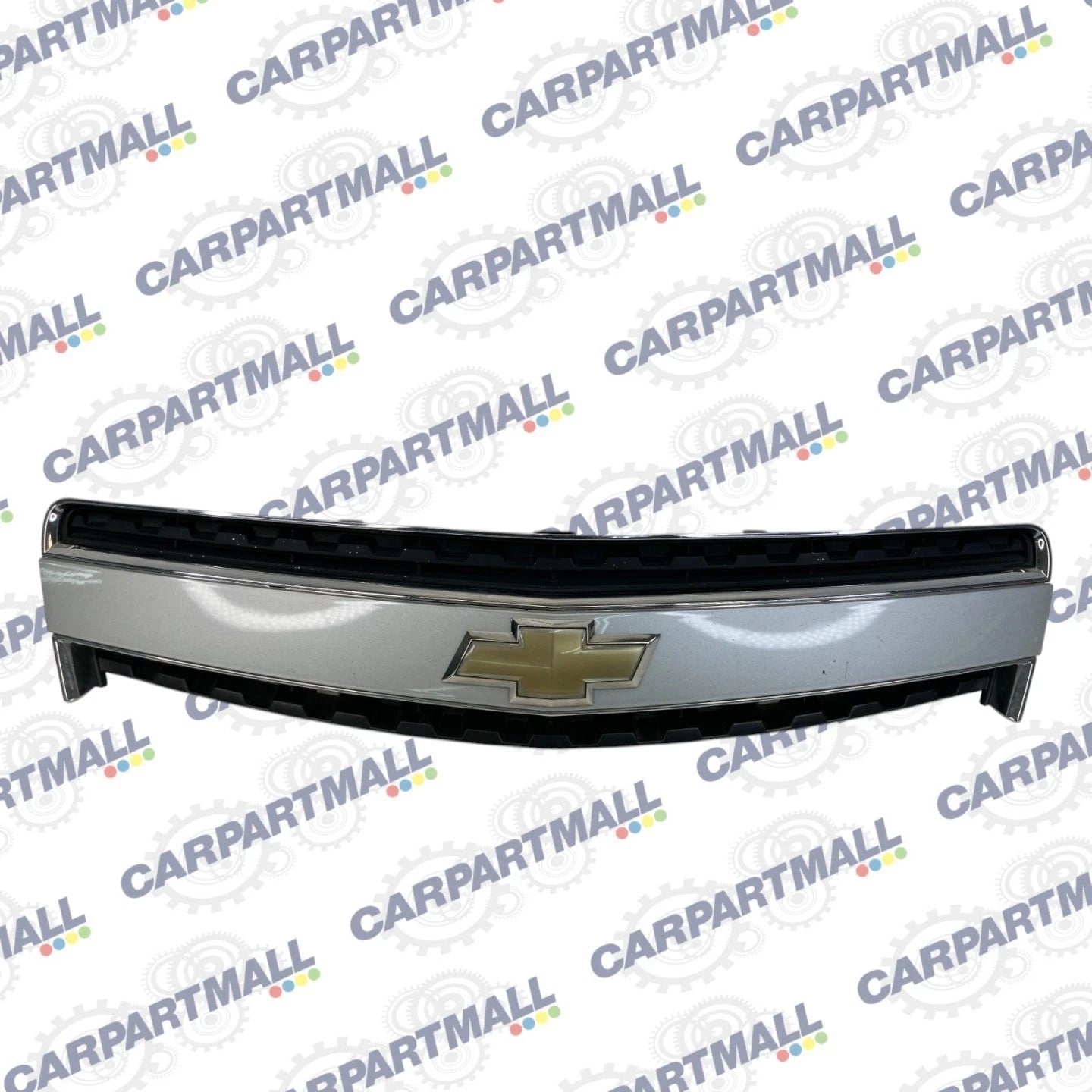 2012-2015 CHEVY CAPTIVA SPORT FRONT UPPER GRILL GRILLE SILVER CHROME 25911312