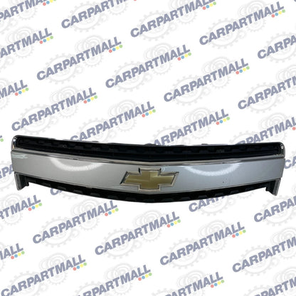 2012-2015 CHEVY CAPTIVA SPORT FRONT UPPER GRILL GRILLE SILVER CHROME 25911312