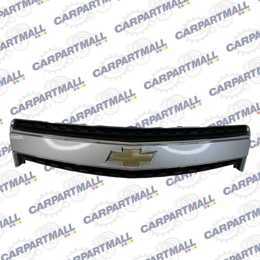 2012-2015 CHEVY CAPTIVA SPORT FRONT UPPER GRILL GRILLE SILVER CHROME 25911312
