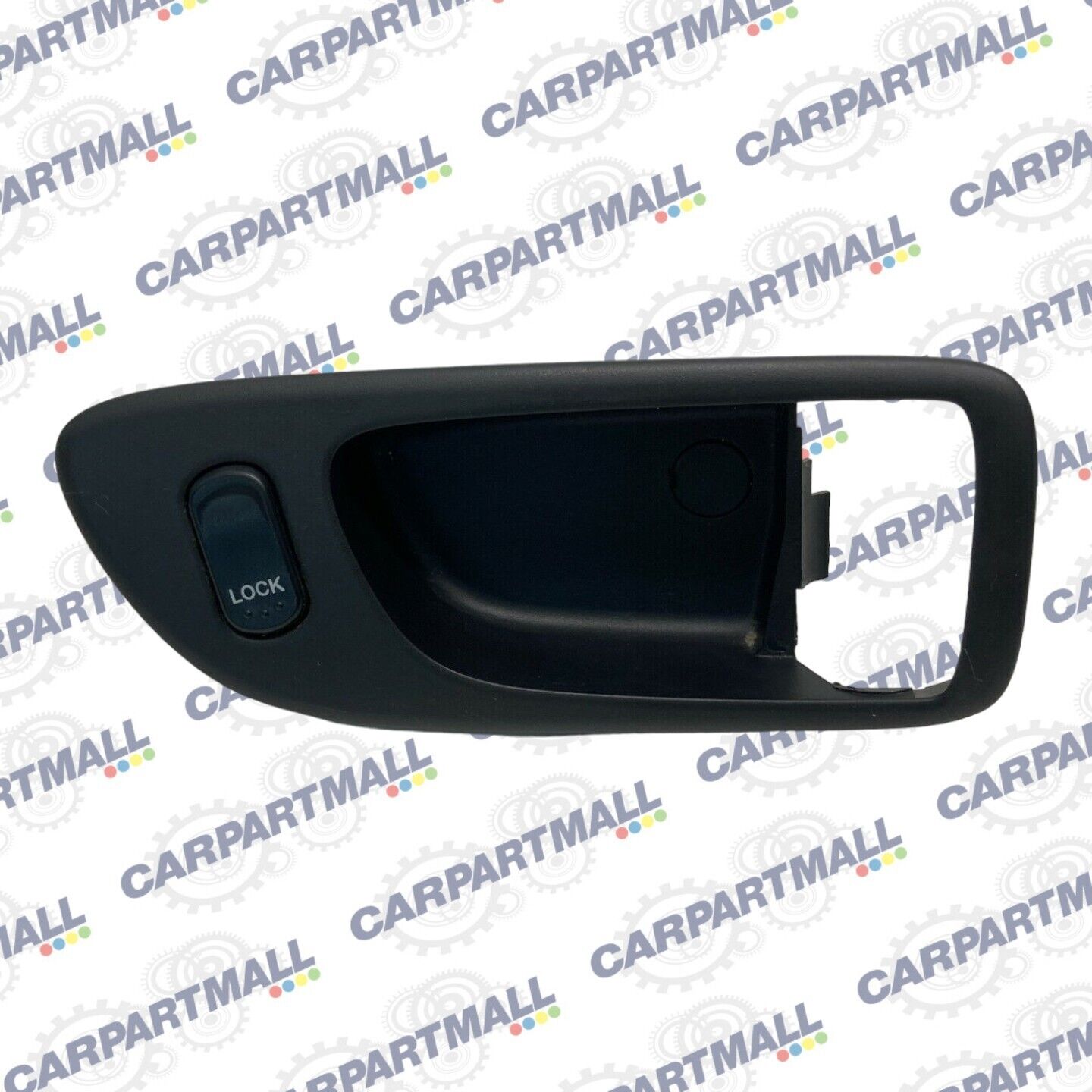 03-08 Mazda 6 Sedan Front Right Passenger Inner Door Handle Trim w Lock Switch