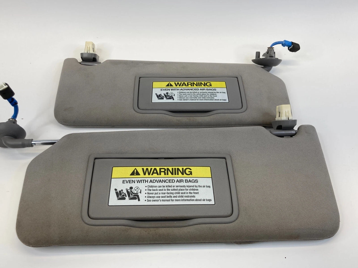 2008-2012 HONDA ACCORD DRIVER & PASSENGER LEFT & RIGHT SUN VISOR SUNVISOR SET