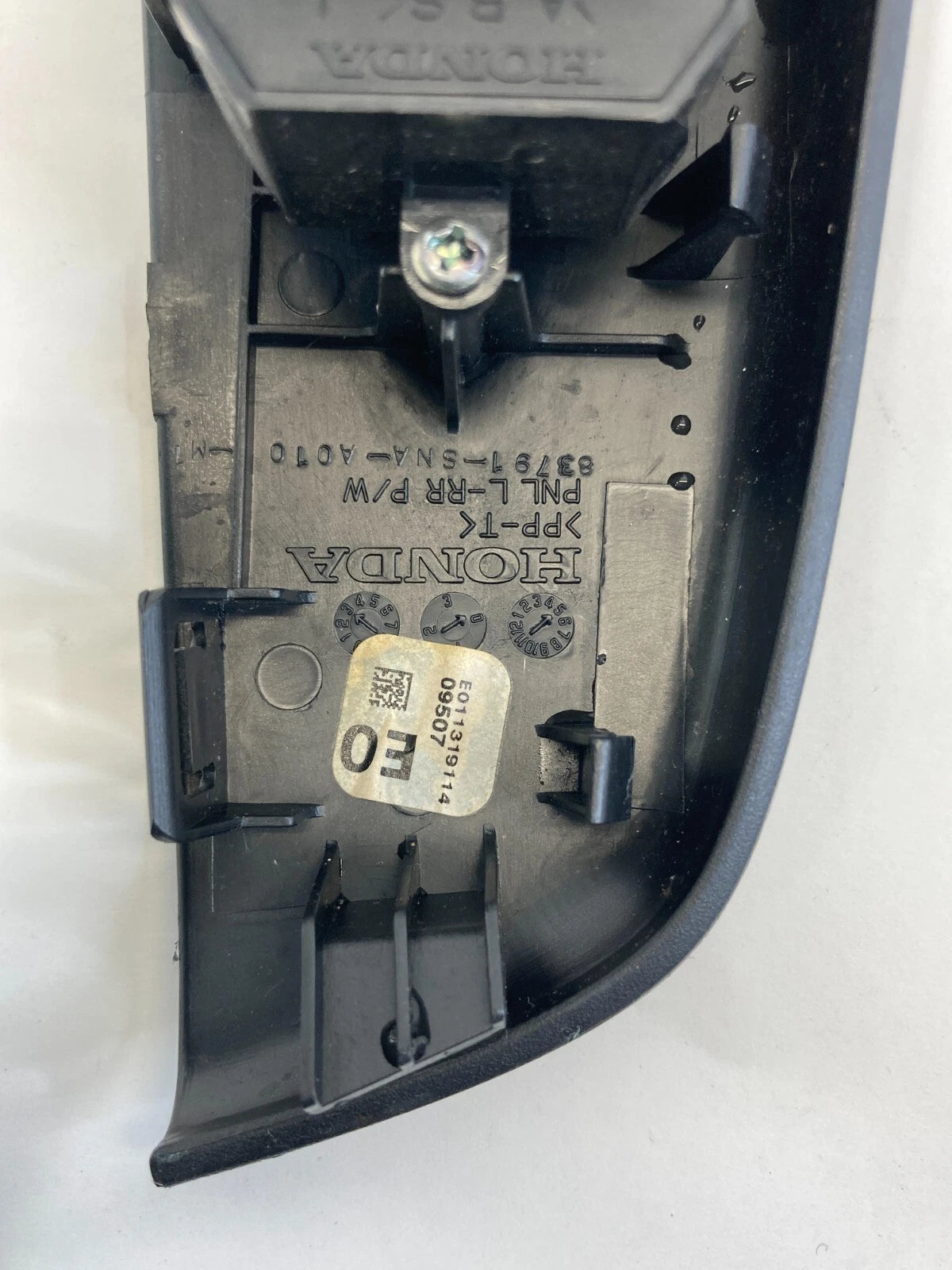 06-11 HONDA CIVIC REAR LEFT SIDE DOOR WINDOW SWITCH W/ BEZEL 35760SNAJ030 OEM