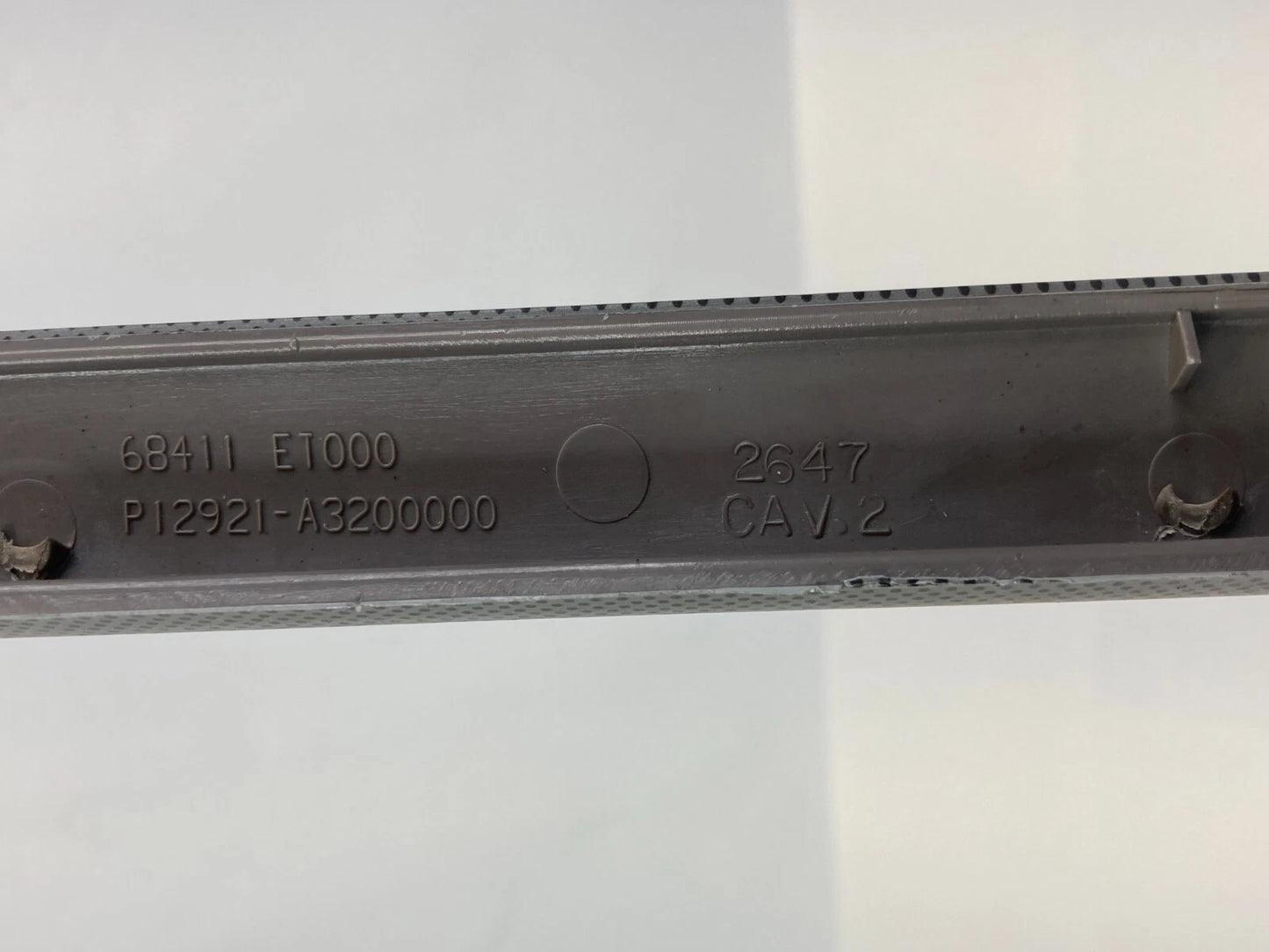 2007-2009 NISSAN SENTRA RIGHT SIDE DASH FINISH MOLDING TRIM PANEL 68411-ET000