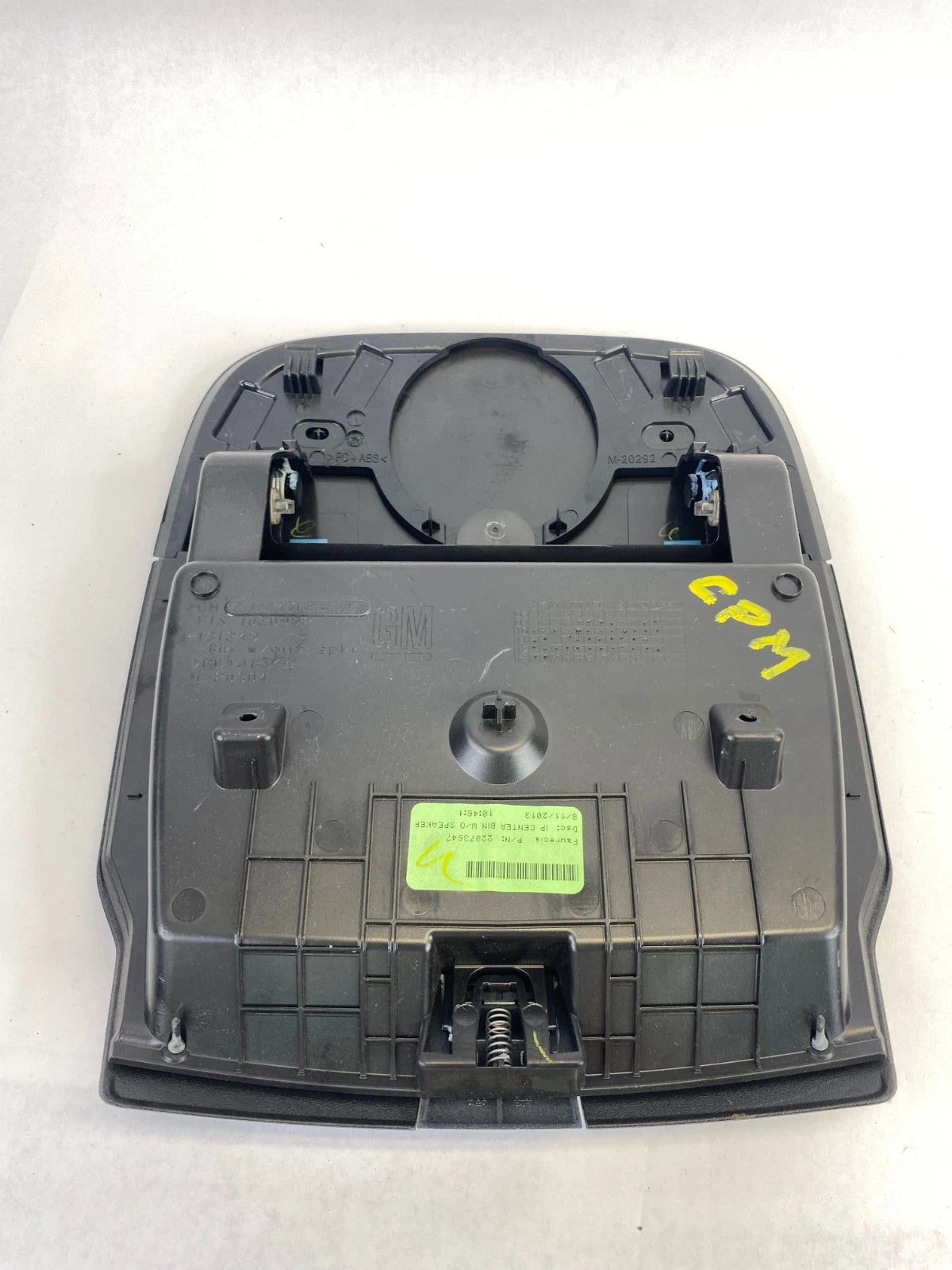 2010-2015 CHEVROLET EQUINOX DASH CENTER STORAGE BIN COMPARTMENT OEM 20974769-001