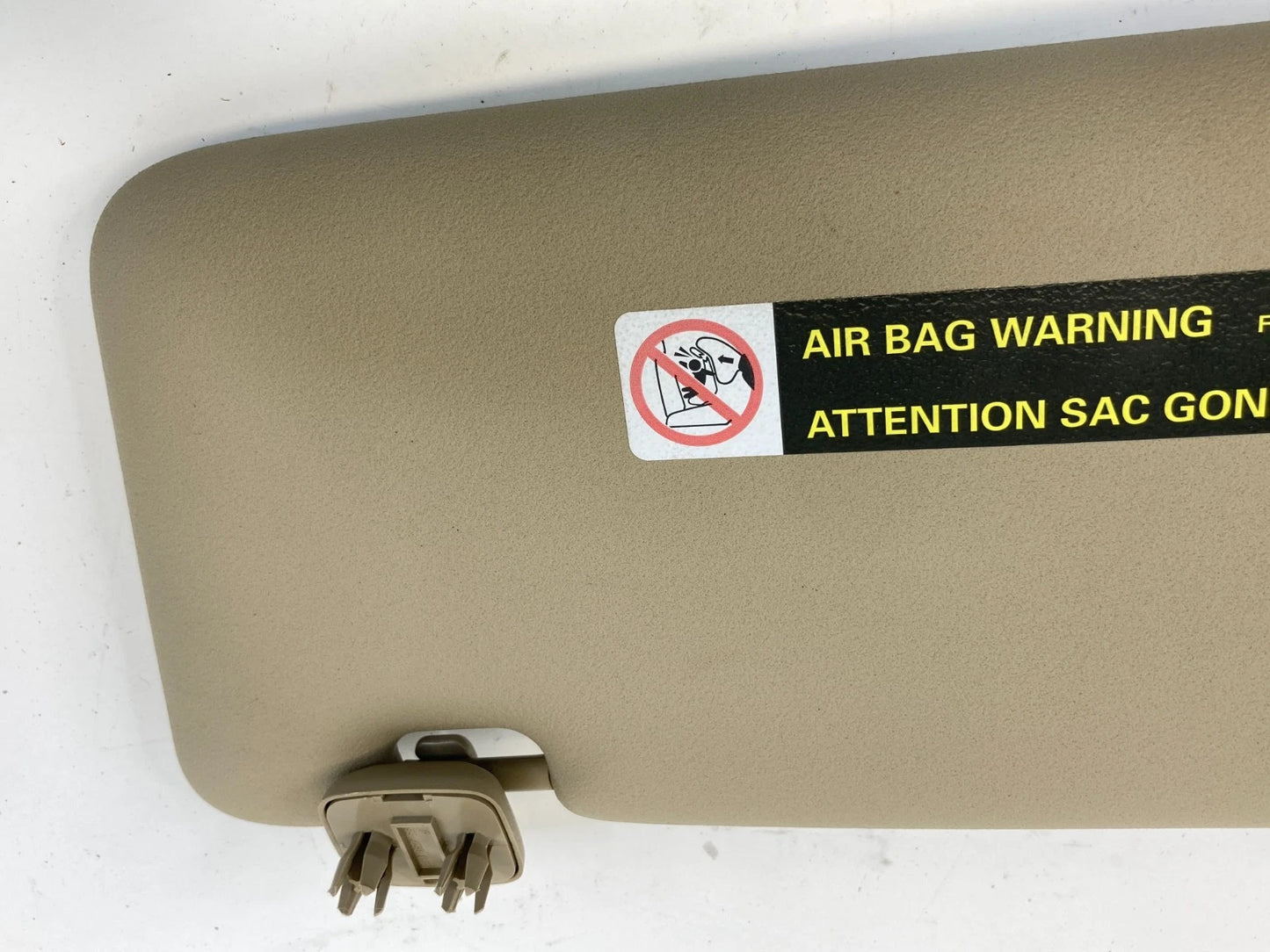 05-08 AUDI A4 QUATTRO FRONT RIGHT RH PASSENGER SIDE SUNVISOR SUN VISOR SHADE OEM