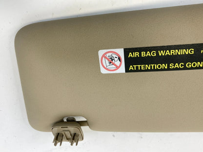 05-08 AUDI A4 QUATTRO FRONT RIGHT RH PASSENGER SIDE SUNVISOR SUN VISOR SHADE OEM