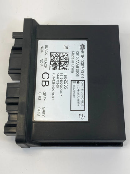 2015 BUICK REGAL THEFT LOCKING KEYLESS ENTRY CONTROL MODULE UNIT 13592235 OEM