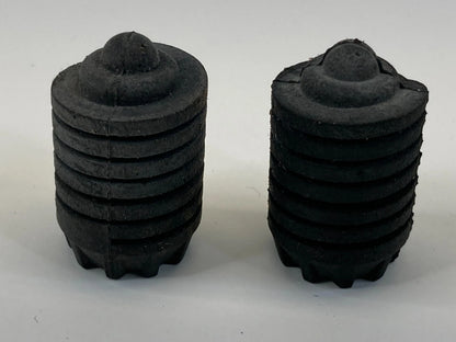 2002-2005 BMW 745I FRONT HOOD RUBBER CUSHION BUFFER STOPPER BUMPER SET PAIR OEM