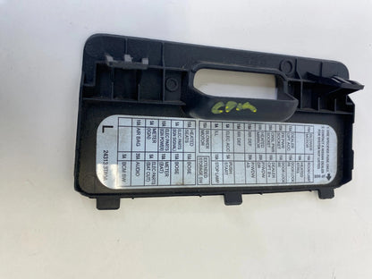 2013-2015 NISSAN ALTIMA DASH FUSE BOX DOOR LID ACCESS COVER TRIM 24313-3TA0A