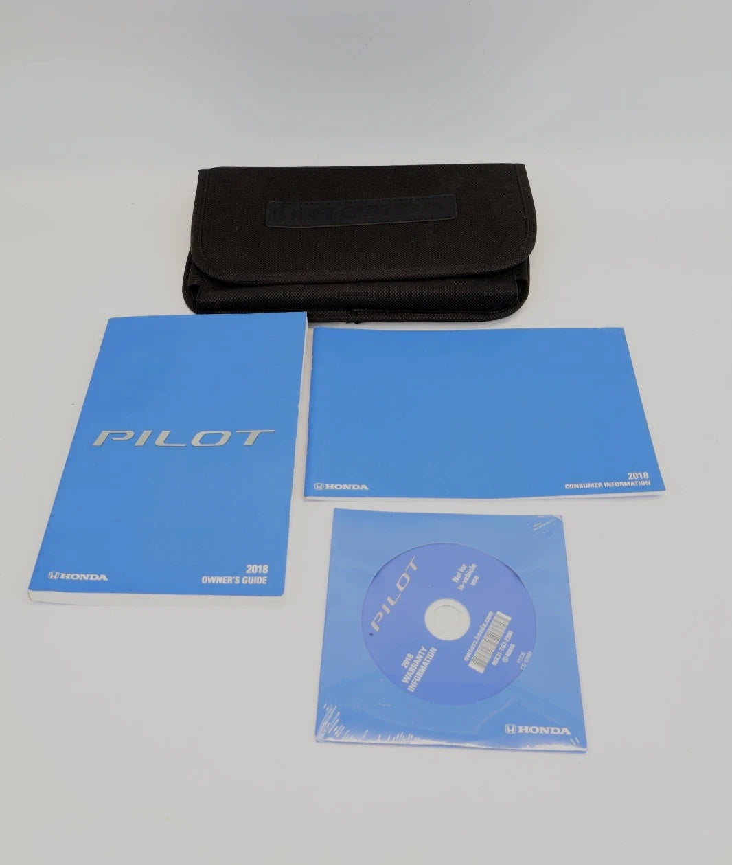 2018 HONDA PILOT OWNERS MANUAL SET GUIDE CD WITH CASE OEM FACTORY