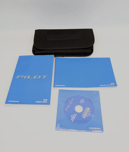 2018 HONDA PILOT OWNERS MANUAL SET GUIDE CD WITH CASE OEM FACTORY