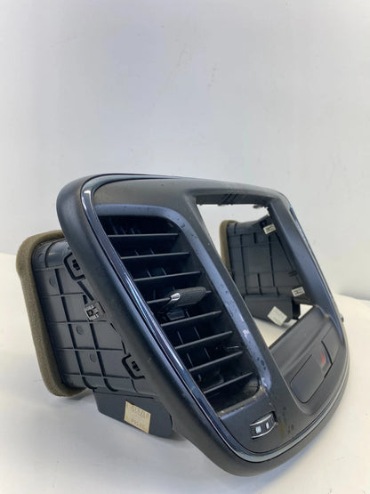 15-17 CHRYSLER 200 DASH RADIO TRIM BEZEL W/ AIR VENT & HAZARD SWITCH 68160143AA