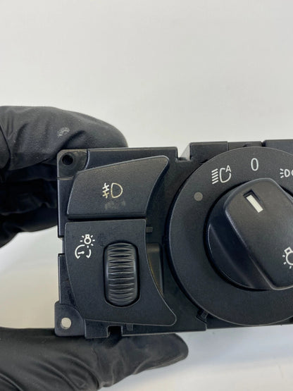 06 07 BMW 530I DASH DIMMER HEADLIGHT FOG LIGHT LAMP CONTROL SWITCH 6953729 OEM