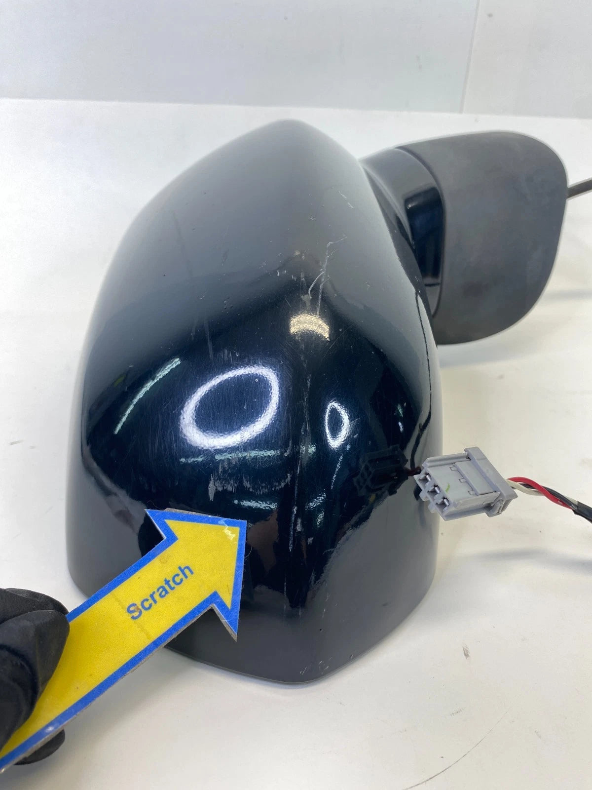 2007-2008 HONDA FIT SPORT RIGHT SIDE VIEW POWER DOOR MIRROR BLACK ASSEMBLY OEM