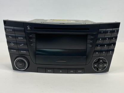 2003 Mercedes-Benz E500 Sterio AM/FM Radio CD Cassete Player 2118271242 OEM