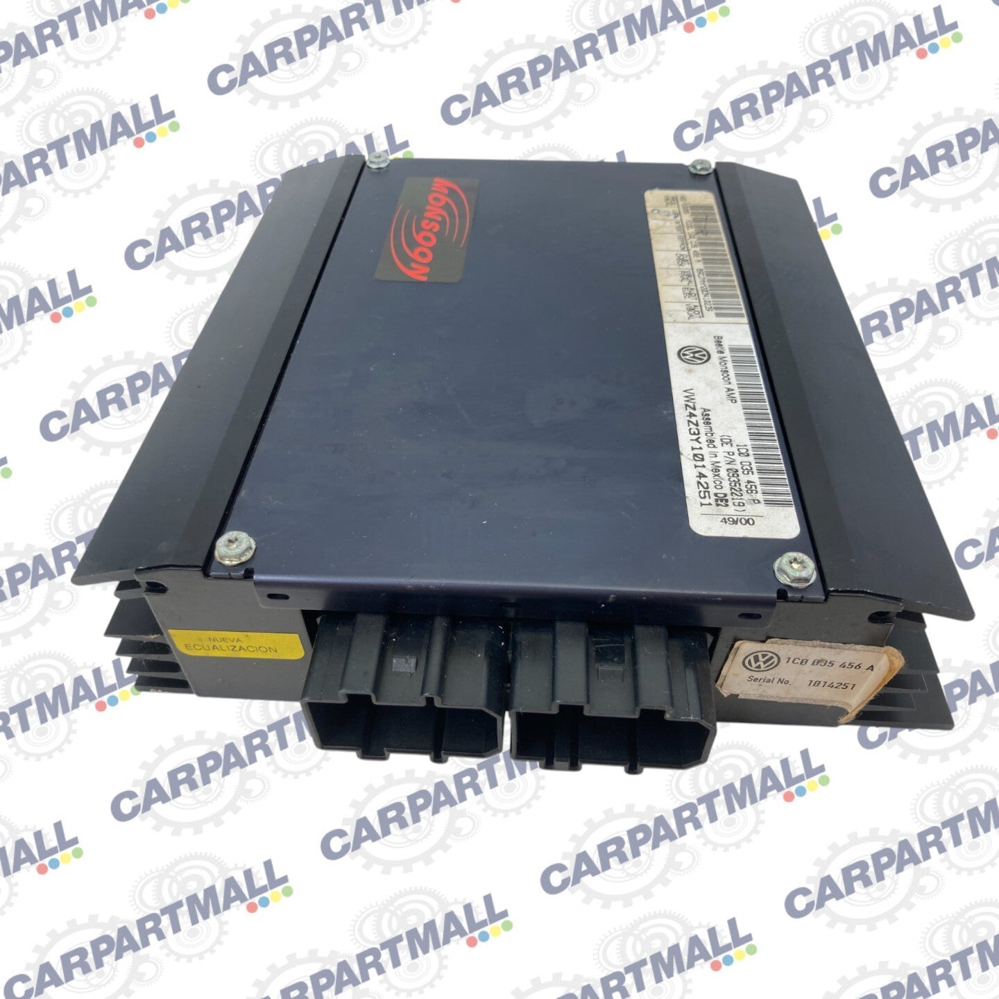 98-10 Volkswagen Beetle Audio Radio Amplifier AMP Equipment Sound 1C0-035-456-P