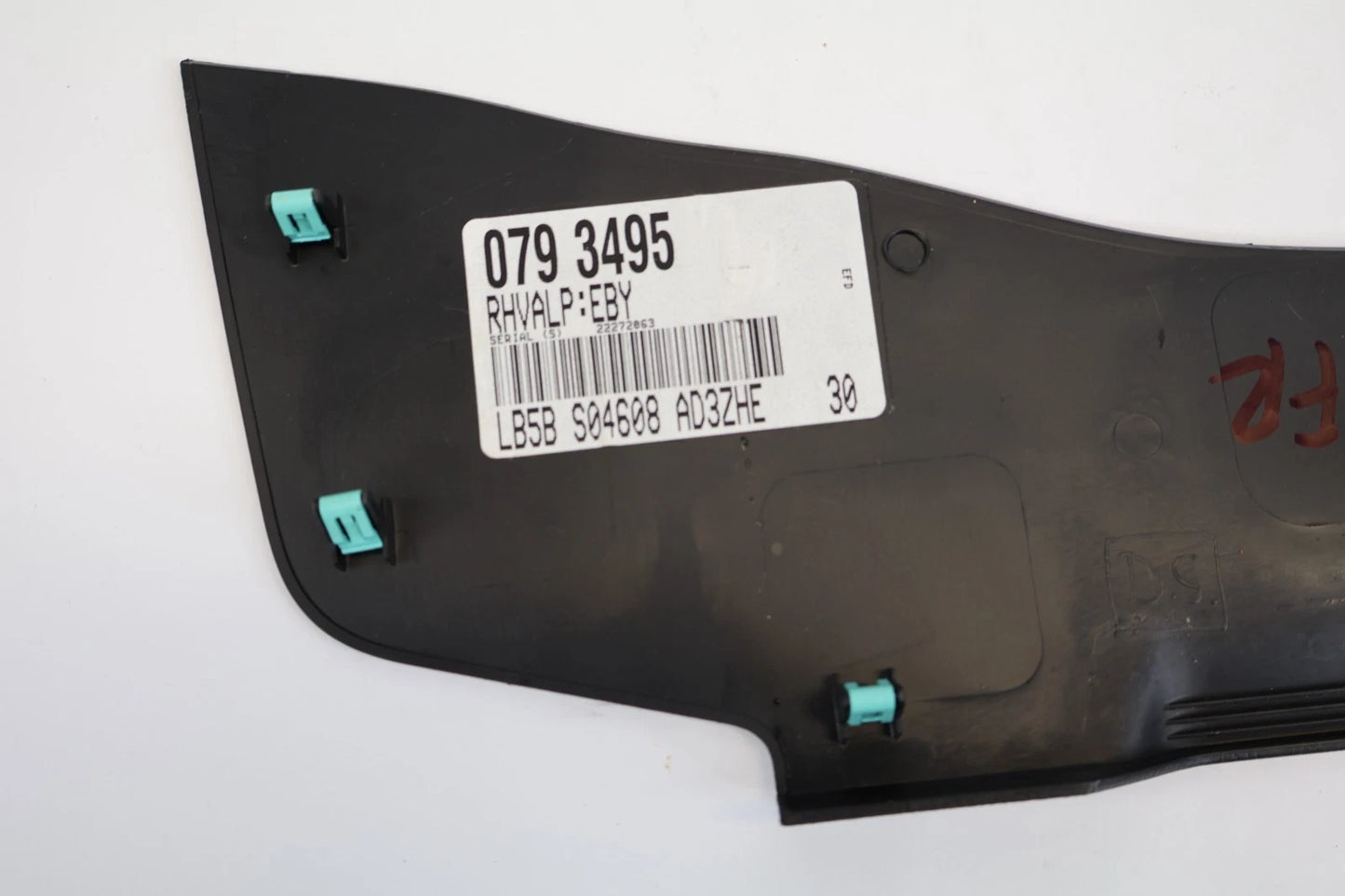 2020 21 FORD EXPLORER CENTER CONSOLE RIGHT SIDE LOWER TRIM COVER LB5BS04608 OEM
