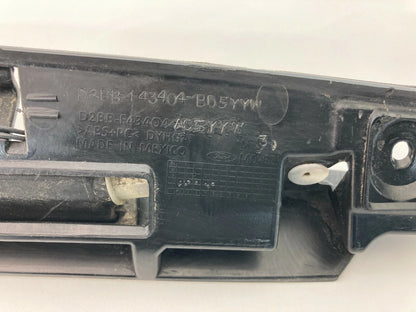 2014-2019 FORD FIESTA SEDAN REAR TRUNK LICENSE PLATE LAMP LIGHT TRIM MOLDING OEM