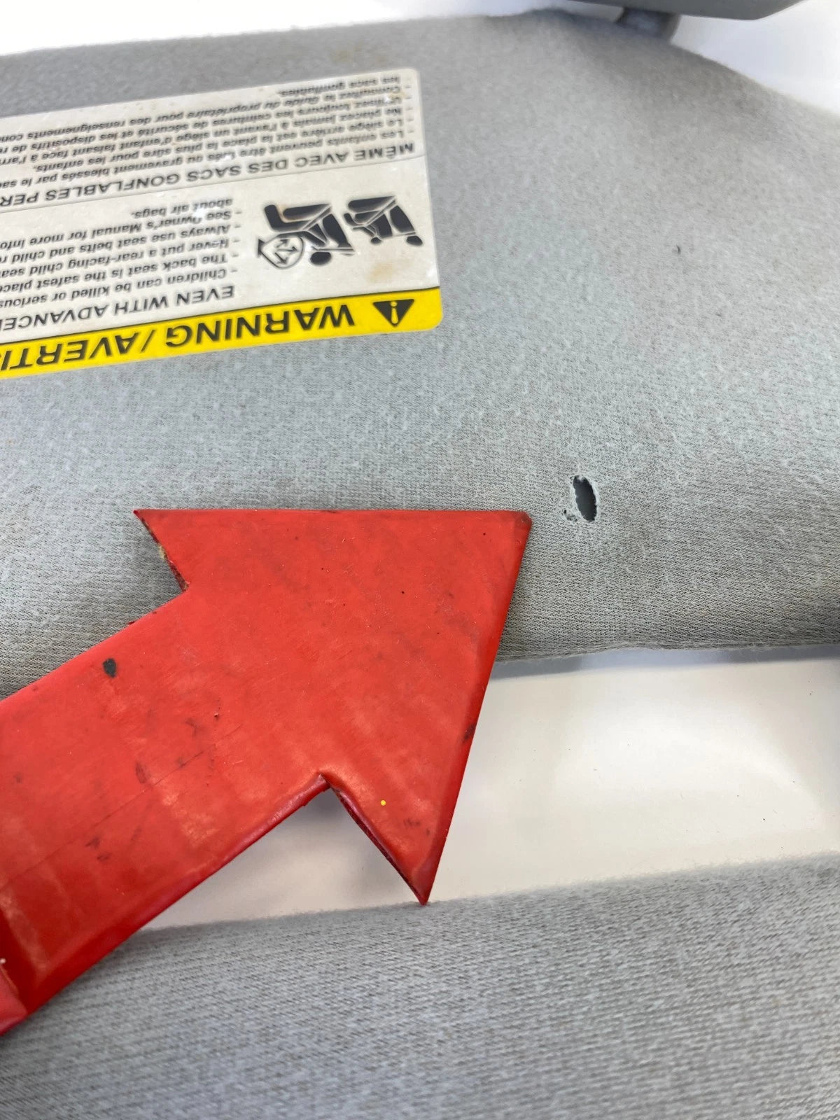 2004-2008 FORD F-150 ROOF SUNVISOR SUN VISOR LEFT & RIGHT PAIR SET OEM