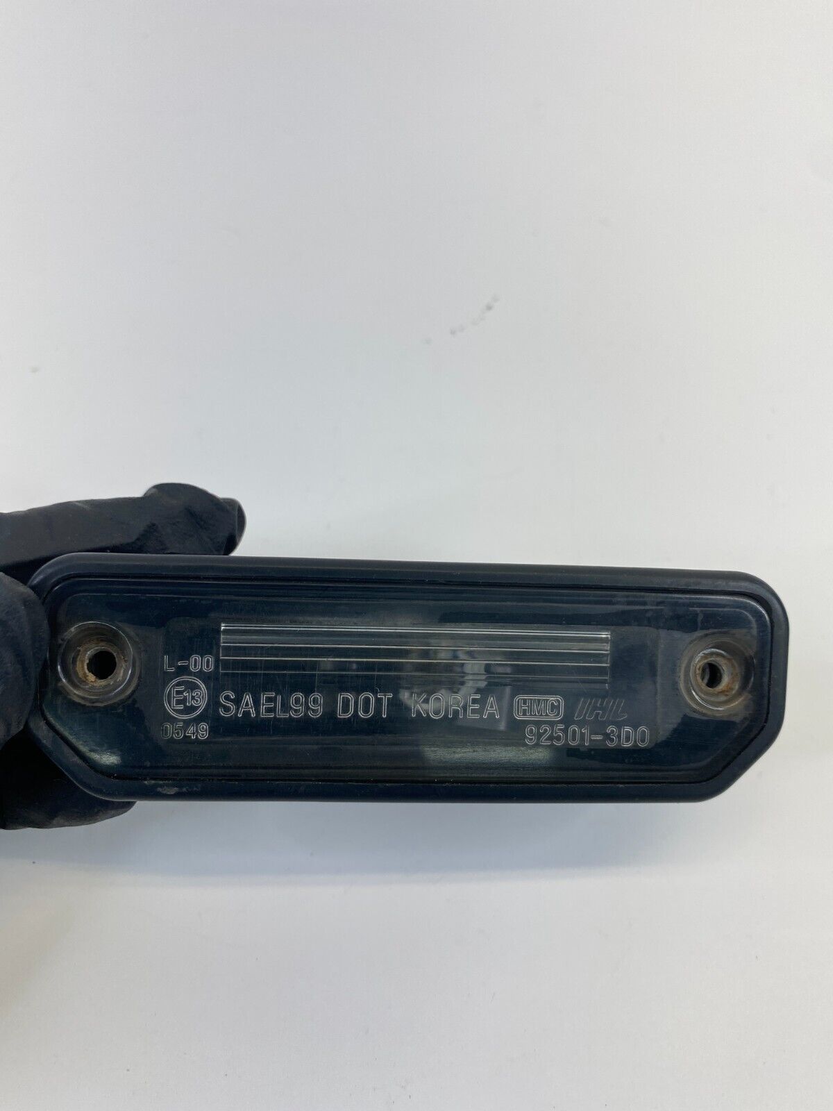 02 03 04 05 Hyundai Sonata Back Rear Trunk License Plate Light Lamp 92501-3D0