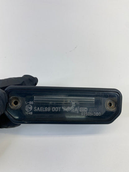 02 03 04 05 Hyundai Sonata Back Rear Trunk License Plate Light Lamp 92501-3D0
