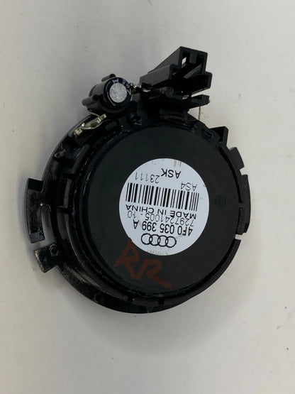 2009-2016 AUDI A4 QUATTRO REAR RIGHT DOOR TWEETER SPEAKER OEM FACTORY 4F0035399A