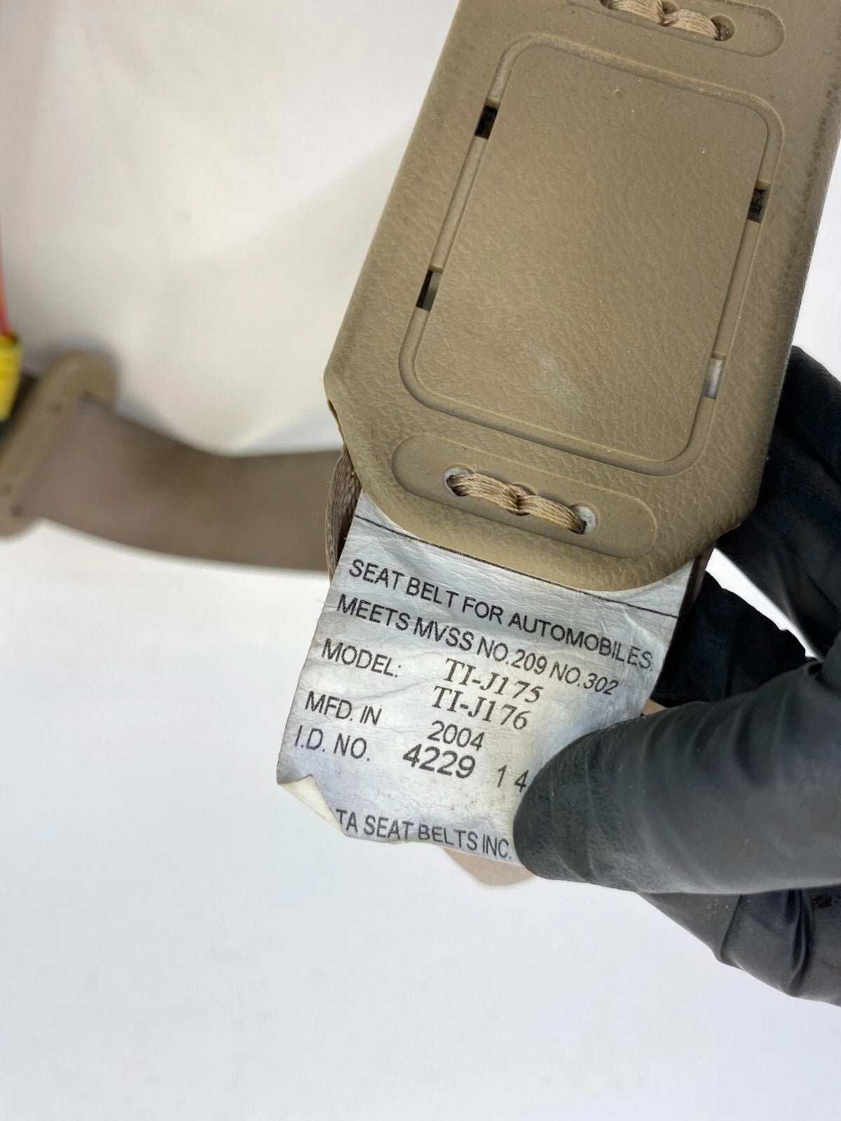 03 04 05 06 07 HONDA ACCORD SEDAN FRONT RIGHT PASSENGER SEAT BELT RETRACTOR OEM