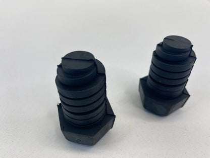 2001-2010 CHRYSLER PT CRUISER FRONT HOOD BUMPER RUBBER ADJUST PAIR SET OEM