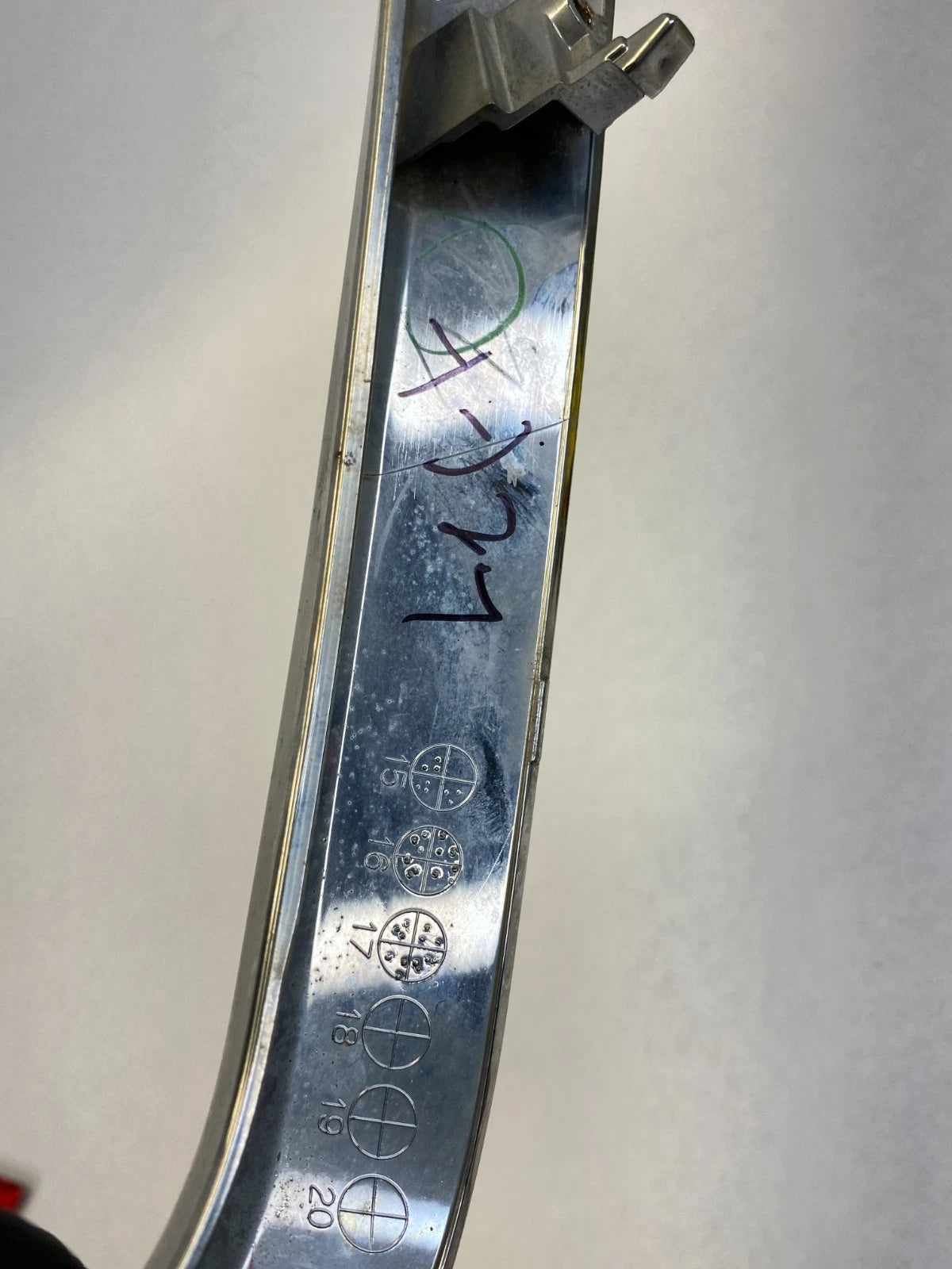 2016-2019 MITSUBISHI OUTLANDER SPORT FRONT LEFT LOWER BUMPER MOLDING GARNISH OEM