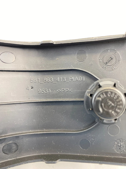 2012-2019 VOLKSWAGEN PASSAT REAR SEAT TRIM PANEL COVER CAP 561-863-413-PIA01 OEM