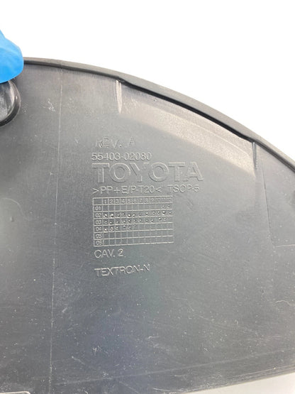 2003-2008 TOYOTA COROLLA DASH INSTRUMENT CLUSTER BEZEL 55403-02080 OEM