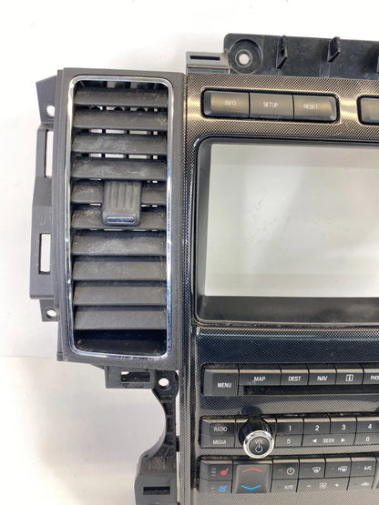 10-12 FORD TAURUS RADIO CLIMATE CONTROL PANEL TRIM W/ AIR VENT BG1T-18A802-BC