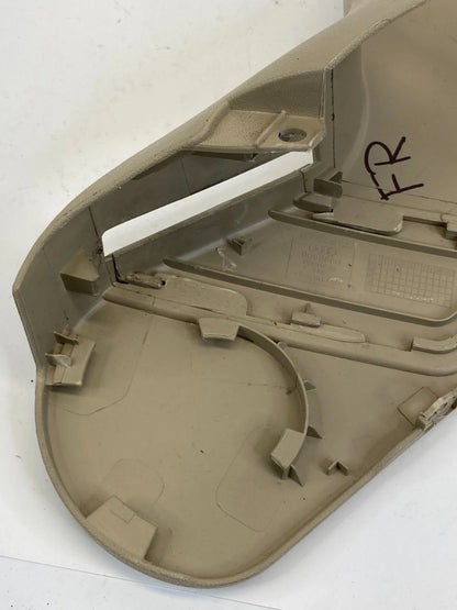 2005-2008 AUDI A4 S4 FRONT RIGHT PASSENGER SEAT TRIM COVER BEIGE 8303946 OEM