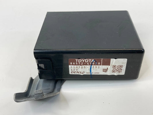 2012-2014 TOYOTA PRIUS PROXIMITY NOTIFICATION CONTROL MODULE 86572-47070 OEM