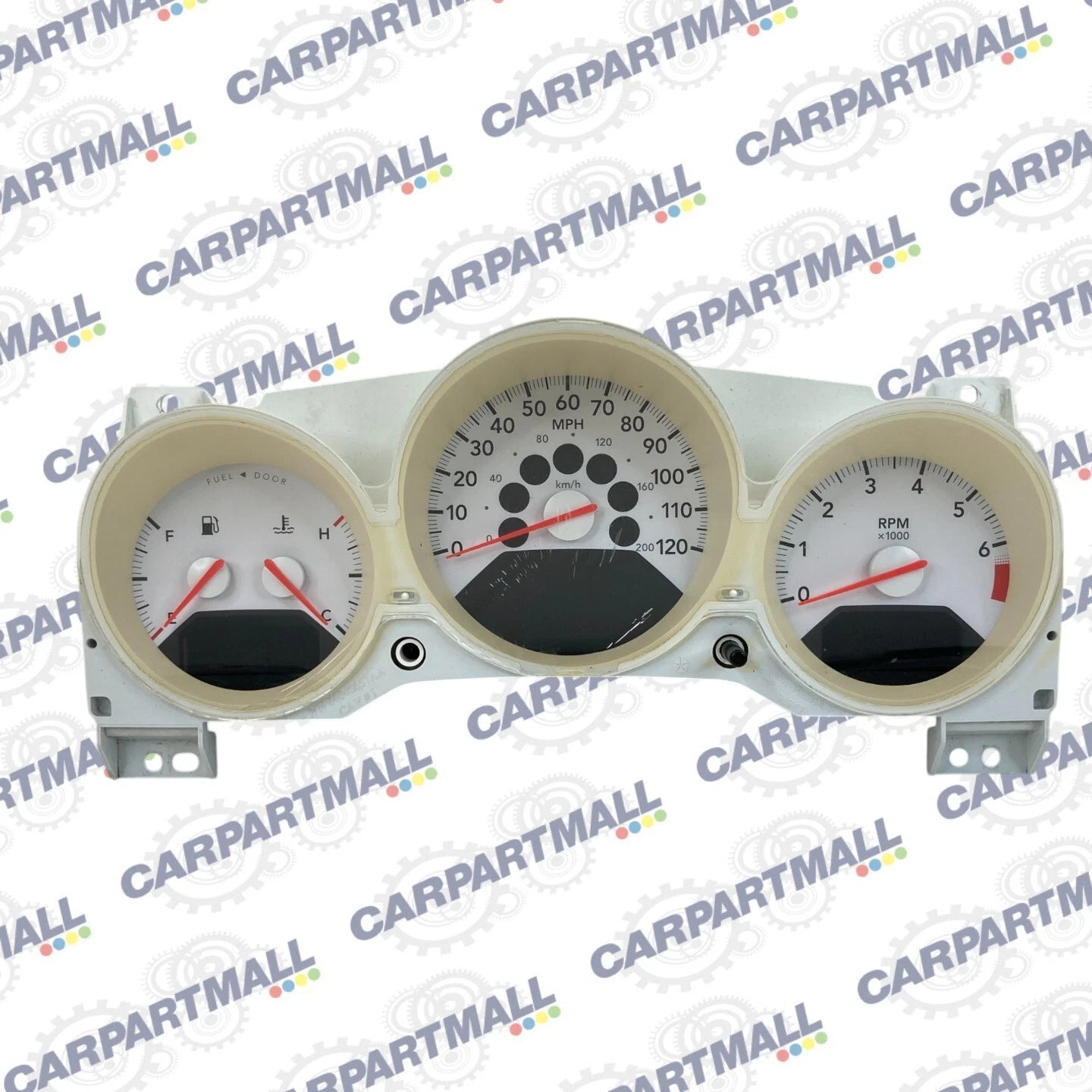 2008 2009 DODGE CALIBER INSTRUMENT CLUSTER SPEEDOMETER 1DX391DVAB UNK MILES OEM