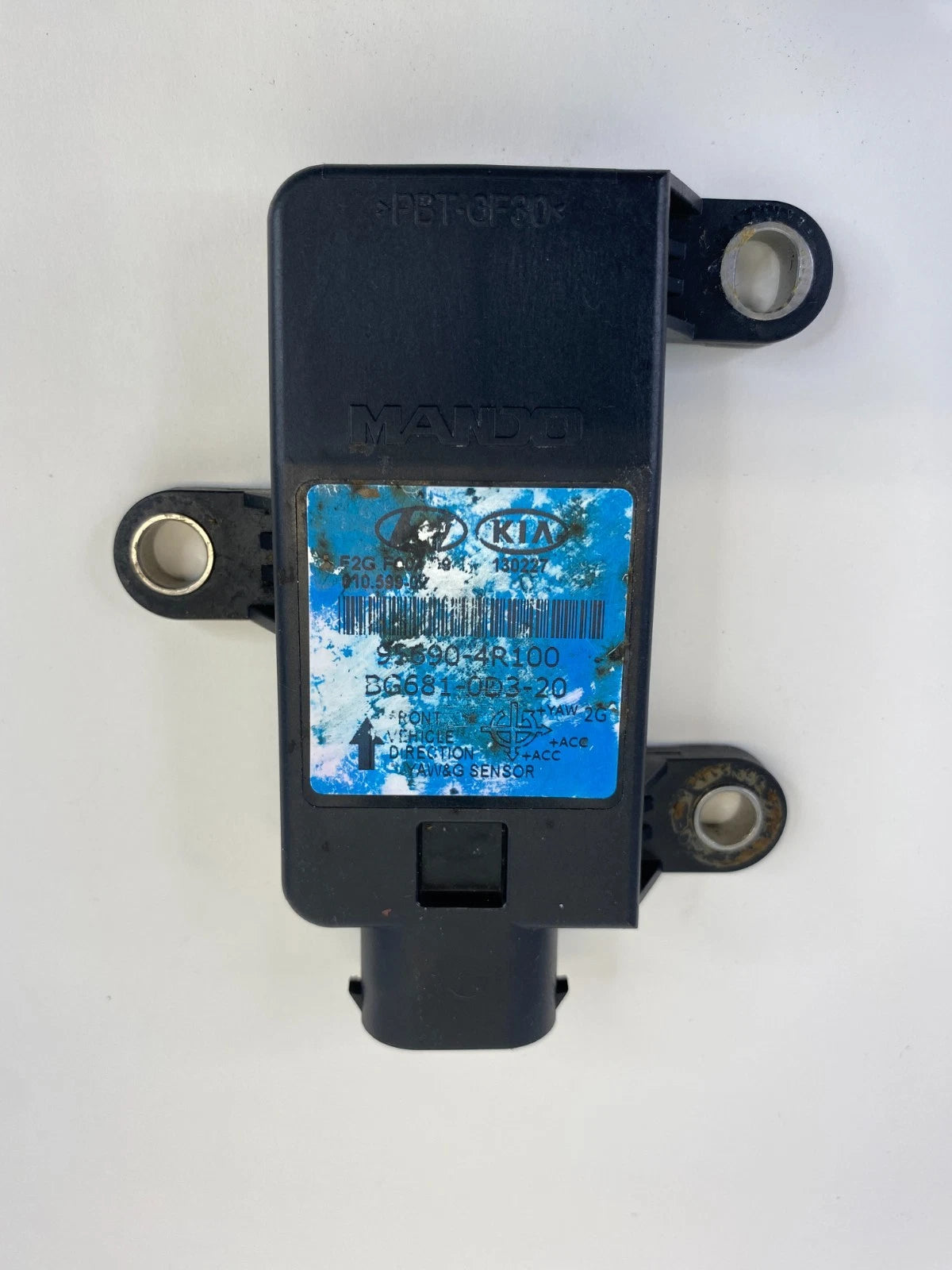 2008-2014 HYUNDAI SONATA 2.4L HYBRID YAW RATE G SENSOR MODULE UNIT 95690-4R100