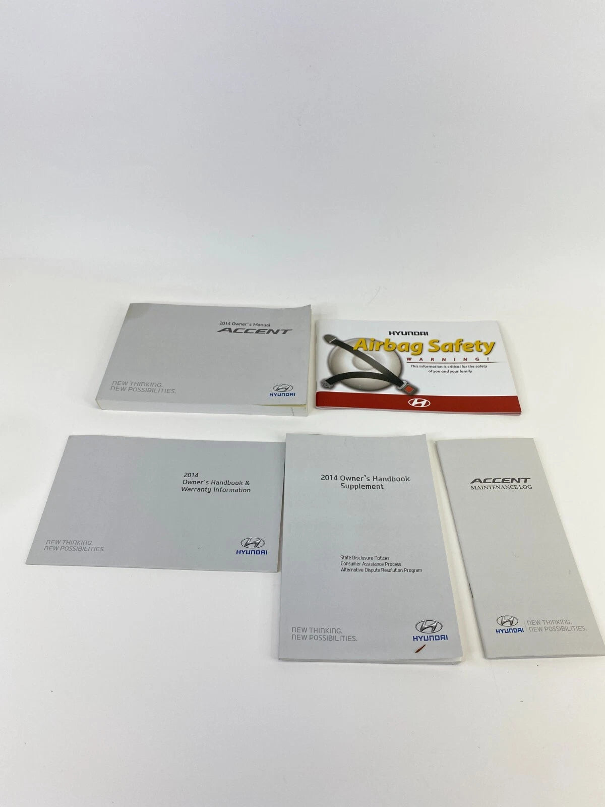 2014 HYUNDAI ACCENT OWNERS USER MANUAL WARRANTY INFORMATION HANDBOOK SET OEM