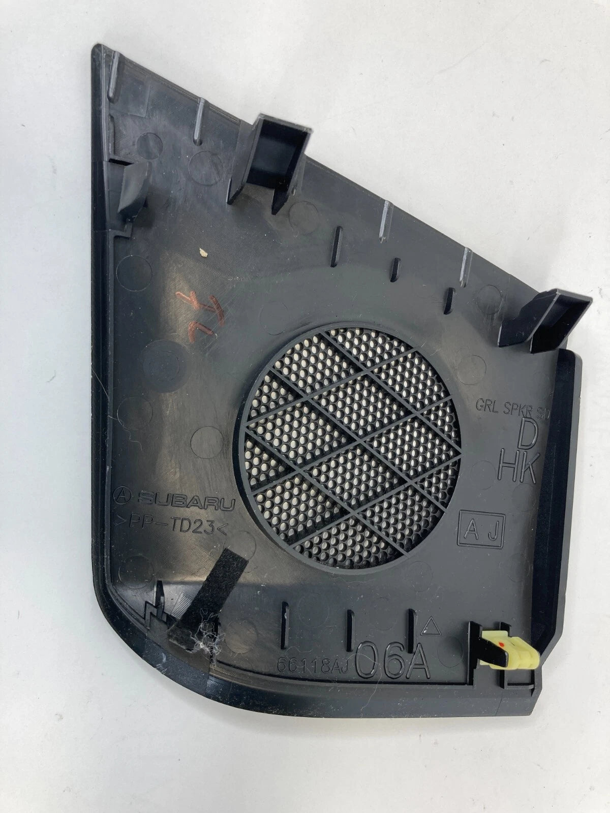 2010-2014 SUBARU OUTBACK LEFT DRIVER DASH SPEAKER COVER GRILLE OEM 66118AJ06A