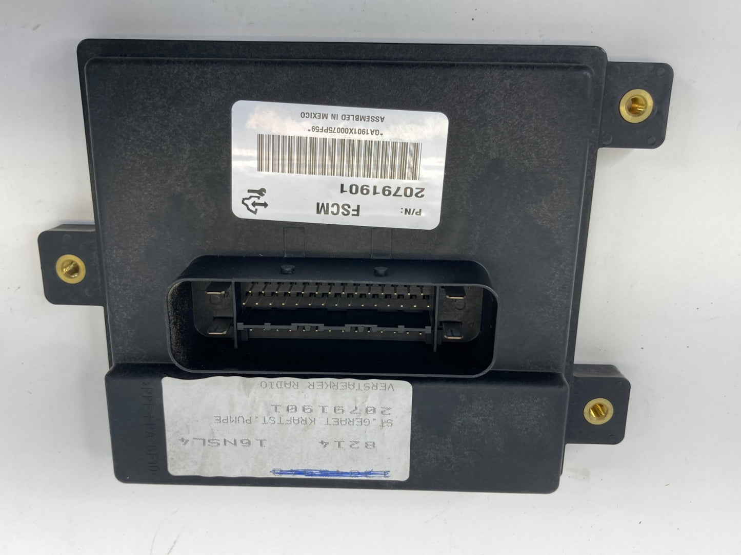 2011 2012 Buick Regal 2.4L A/T Fuel Pump Computer Control Module FSCM 20791901