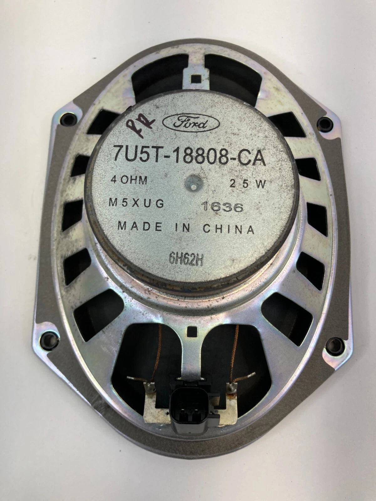 06-12 FORD FUSION REAR RIGHT SIDE DOOR SOUND SYSTEM AUDIO SPEAKER 7U5T-18808-CA